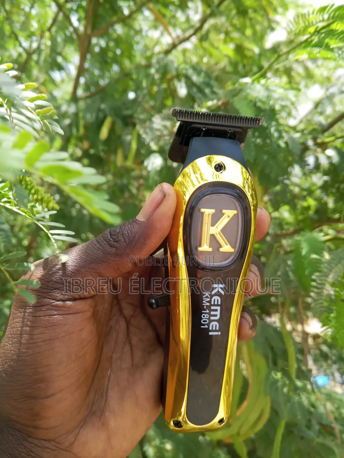 Tondeuse Kemei Original Rechargeable – Pour Hommes Femmes