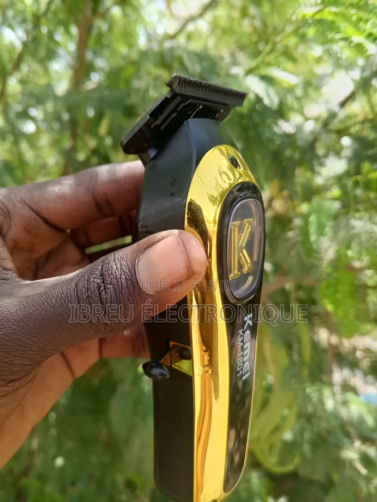 Tondeuse Kemei Original Rechargeable – Pour Hommes Femmes