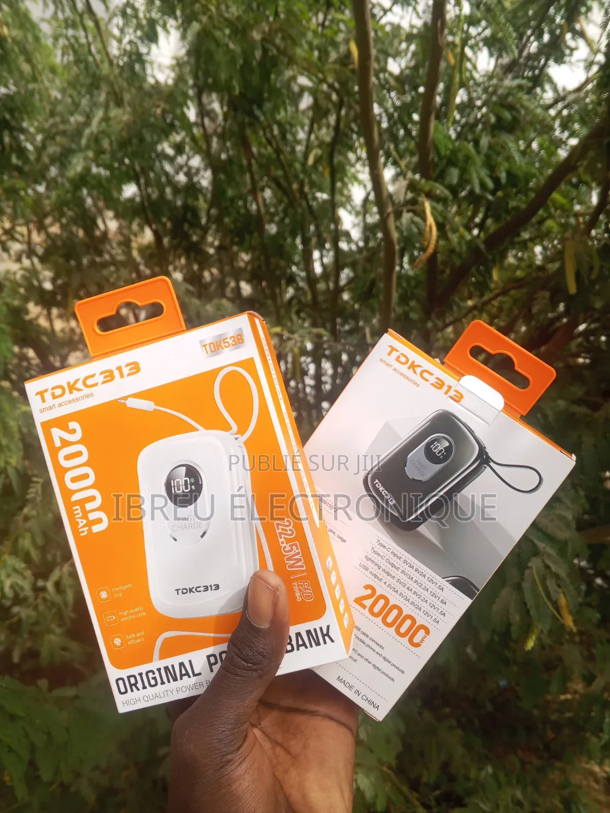 Powerbank 20.000mah Original Léger Et Compact
