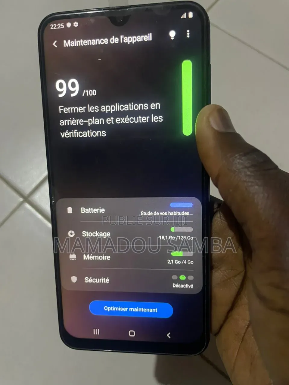 Samsung Galaxy A50 128 GB Bleu
