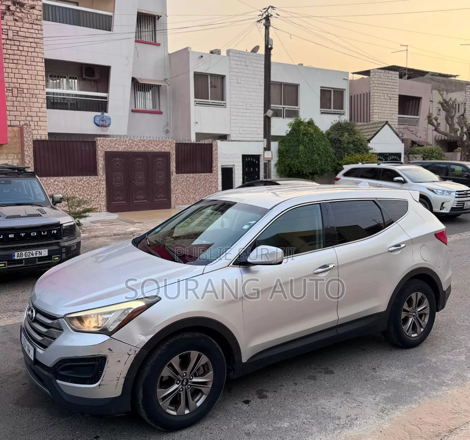 Hyundai Santa Fe Limited AWD 2016 Gris