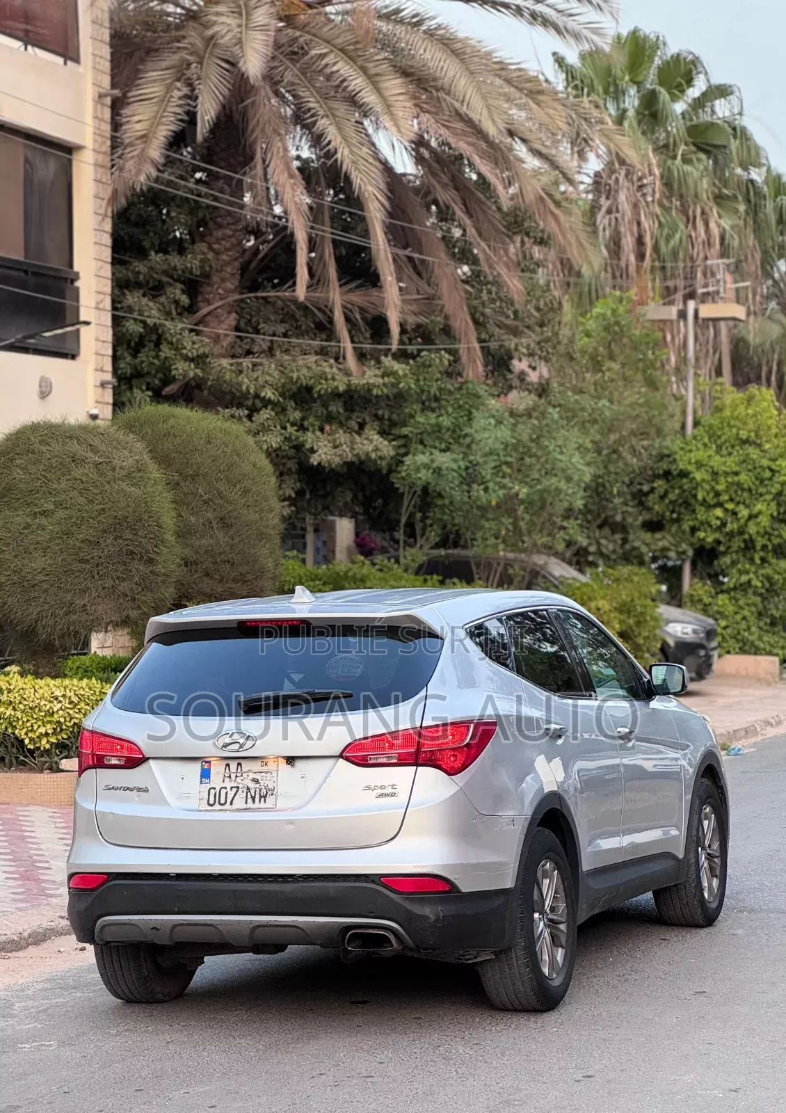 Hyundai Santa Fe Limited AWD 2016 Gris
