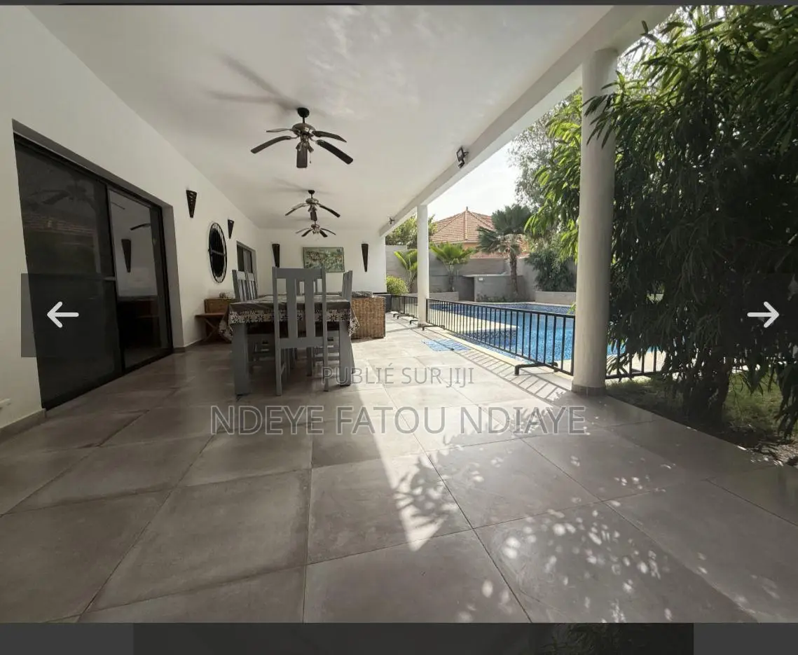 Meublé 5chbre Villa dans Nda_Immo, Dakar Plateau à Vendre