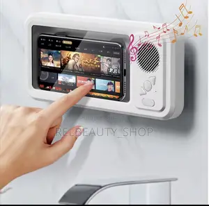 Support De Téléphone Avec Haut Parleur Pour La Douche
