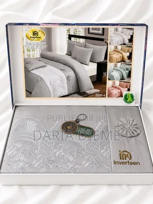 Drap Brodé 6 Pièces Hh-66
2 Draps Et 4 Oreillers