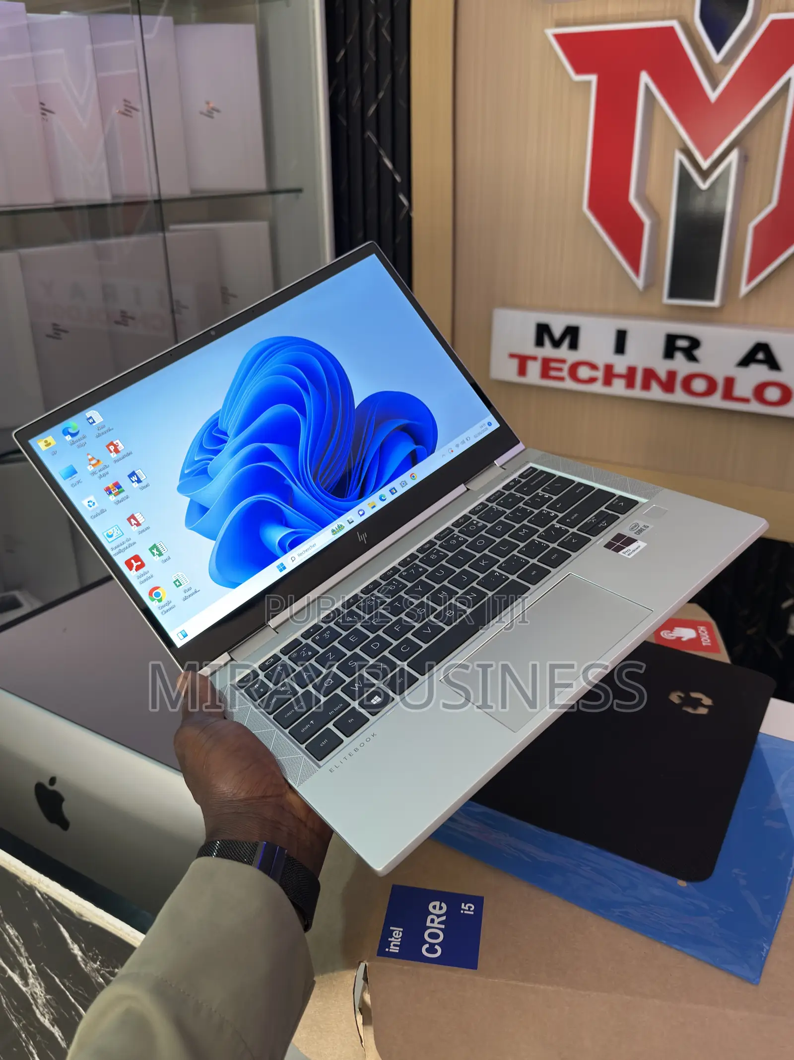 Ordinateur portable HP EliteBook 830 G7 16GB Intel Core i5 SSD 256GB