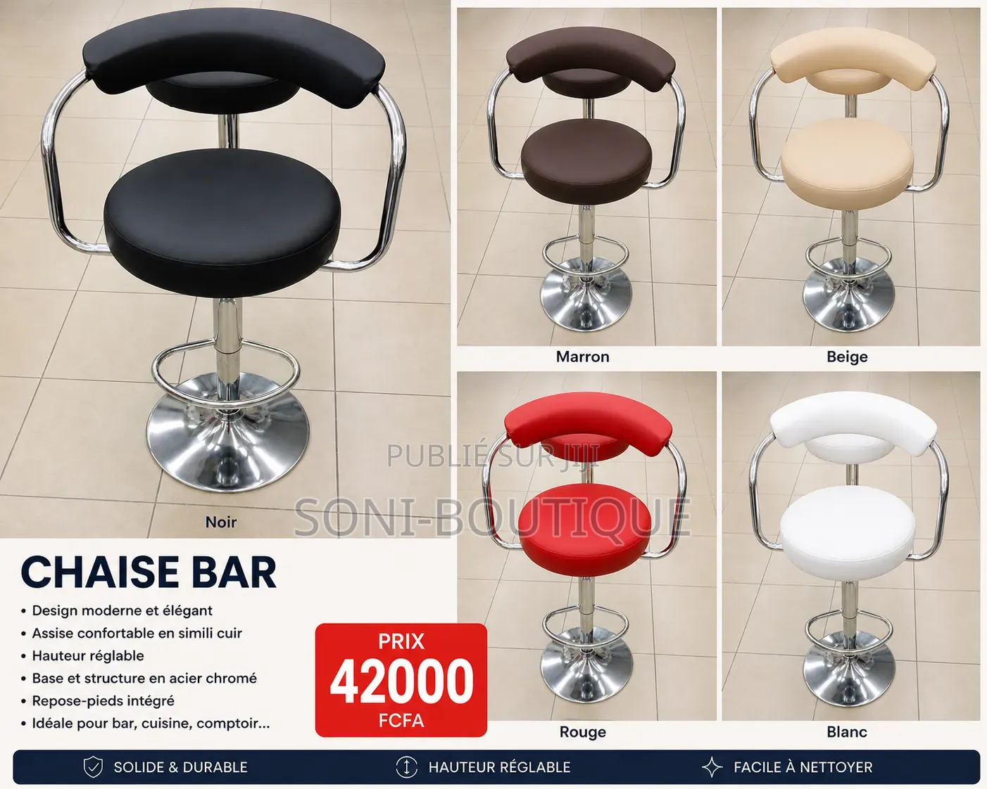 Chaises Bar