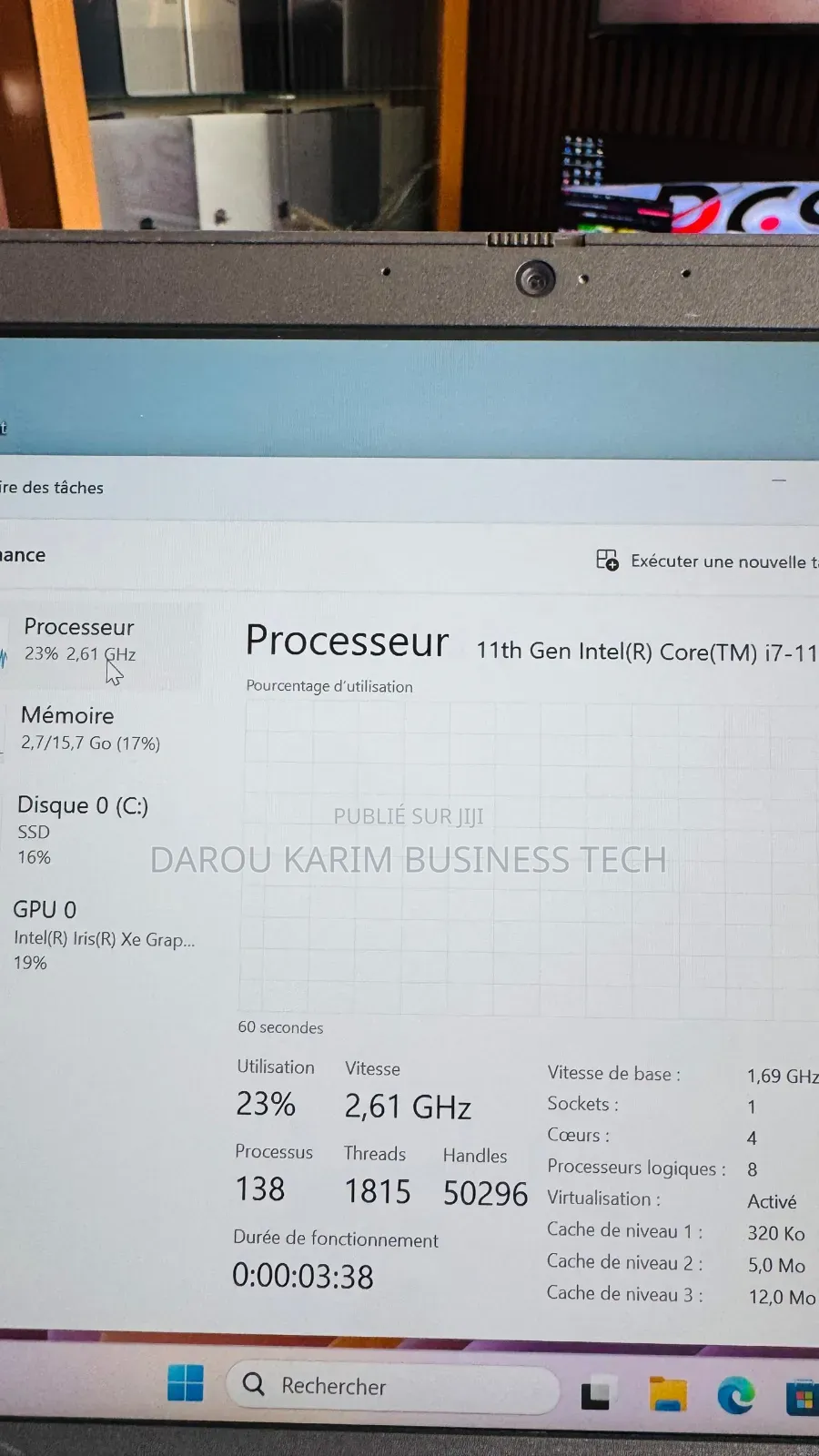 Nouveau Dell Latitude 3420 16GB Intel Core i7 SSD 512GB