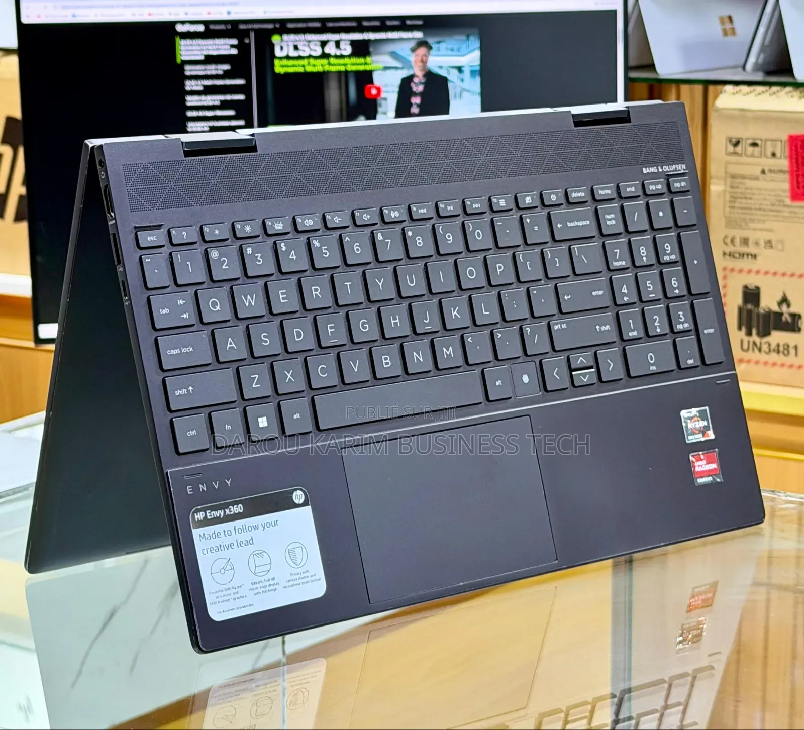 Nouveau HP Envy x360 15-cp0013nr 12GB AMD Ryzen 7 SSD 512GB