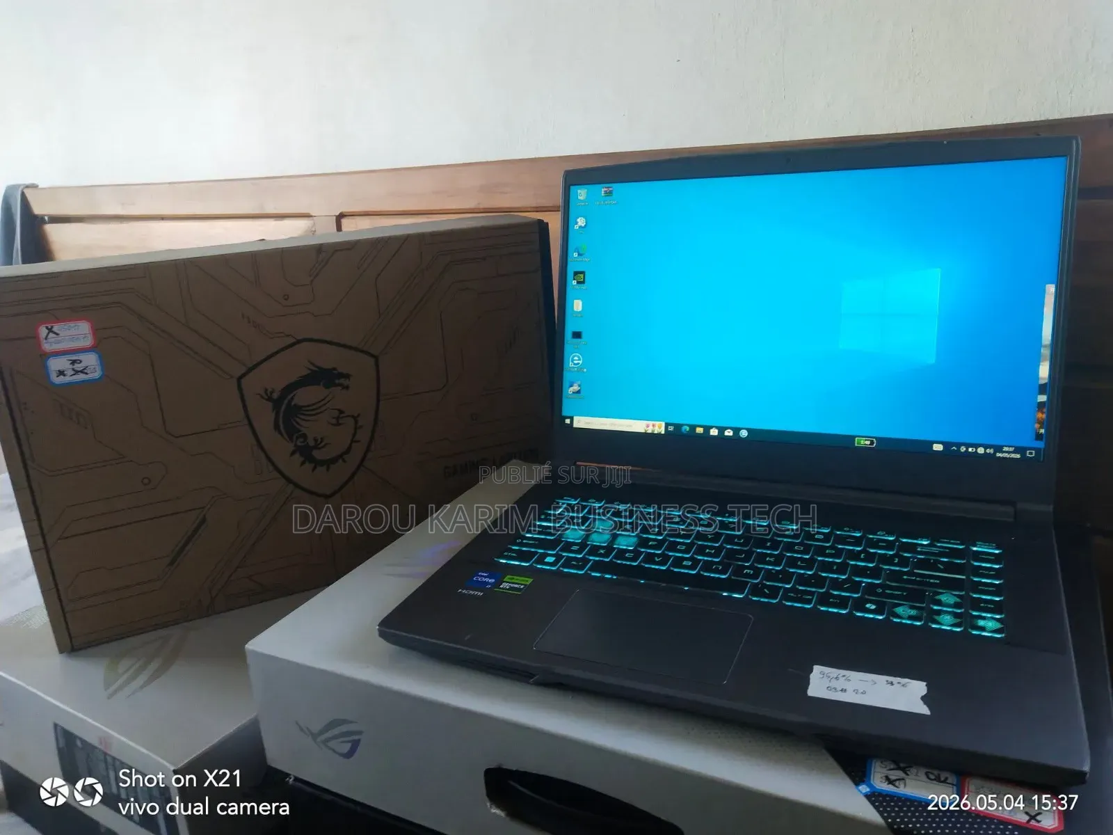 Nouveau Ordinateur portable MSI Autre 16GB Intel Core i7 SSD 512GB