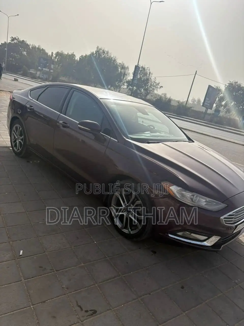 Ford Fusion SE AWD 2017 Bordeaux