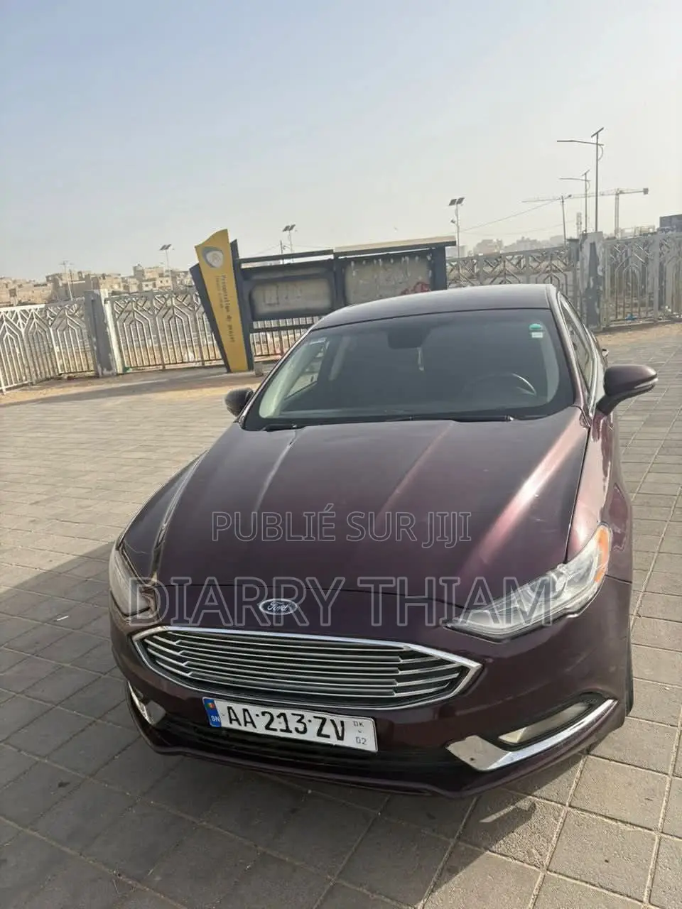 Ford Fusion SE AWD 2017 Bordeaux