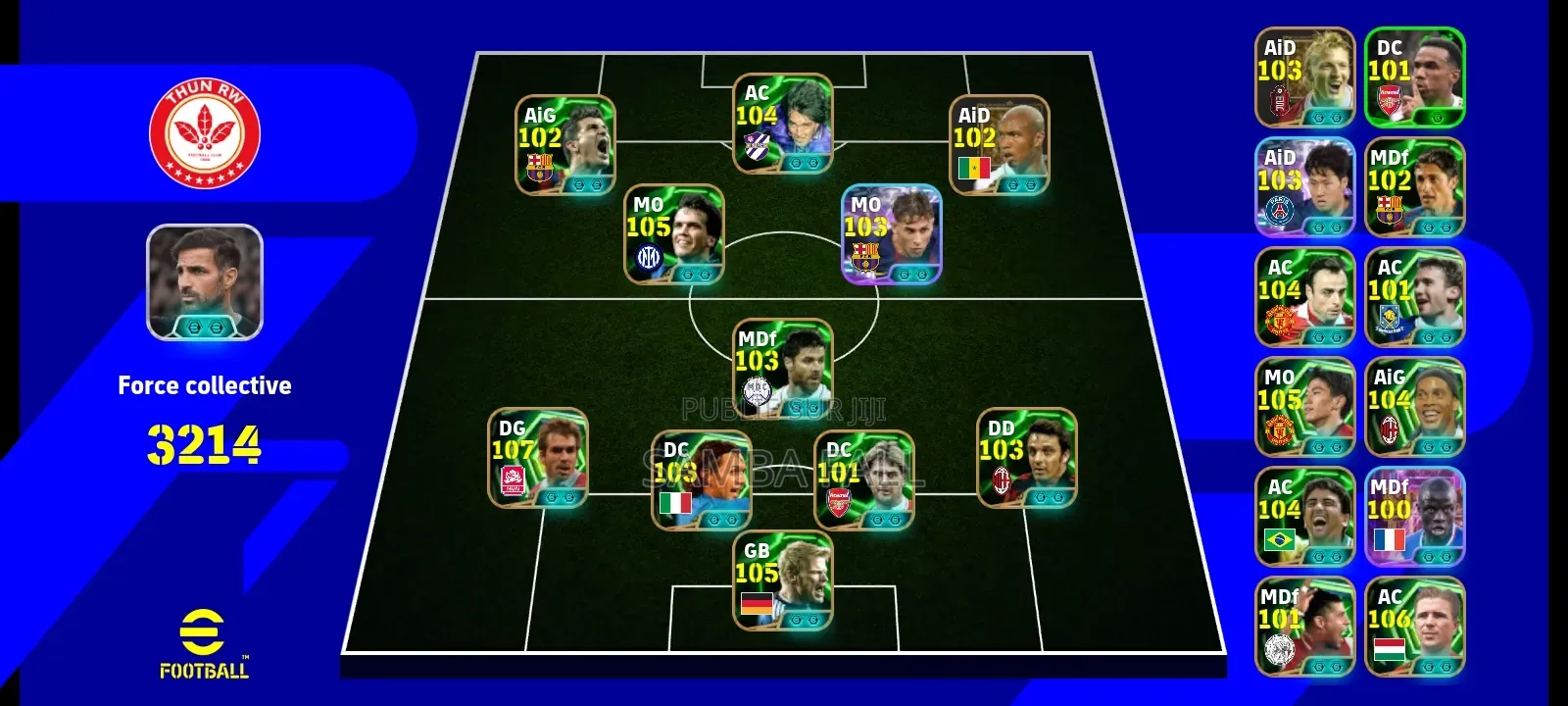 Compte Efootball