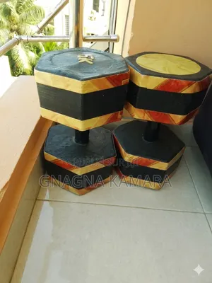 Paire d'Haltères Hexagonaux 30 Kg (2 X 15 Kg)