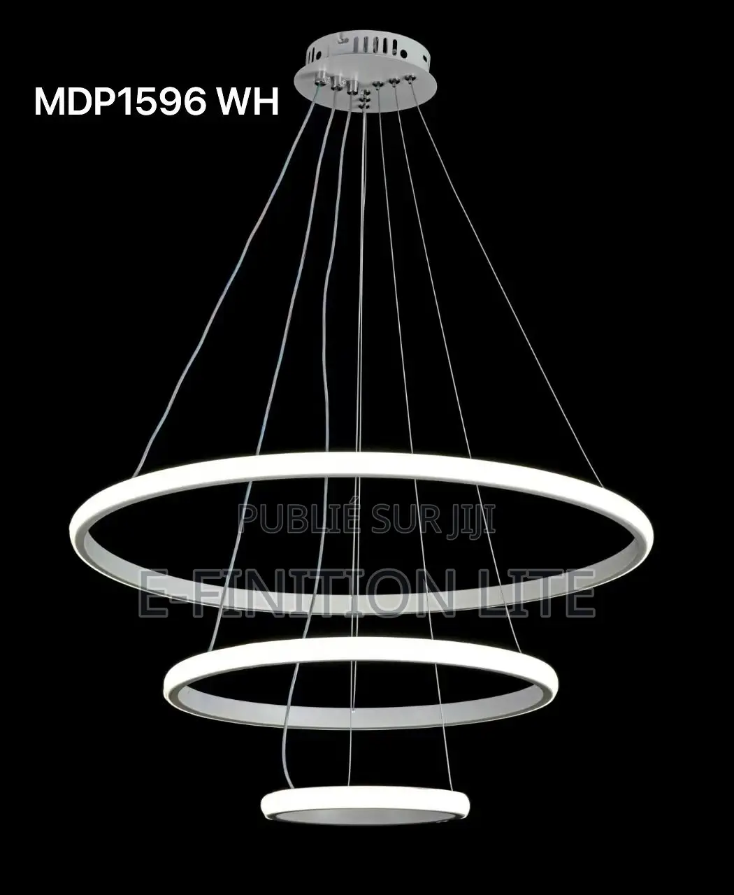 Promotion Tabaski : Lustre Pendule Led Circulaire