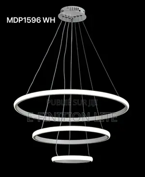 Promotion Tabaski : Lustre Pendule Led Circulaire