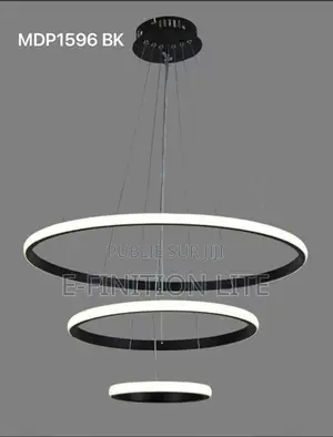 Promotion Tabaski : Lustre Pendule Led Circulaire