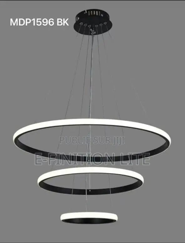 Promotion Tabaski : Lustre Pendule Led Circulaire