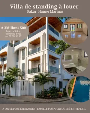 Dakar, Hanne Marinas : Villa De Standing À Louer