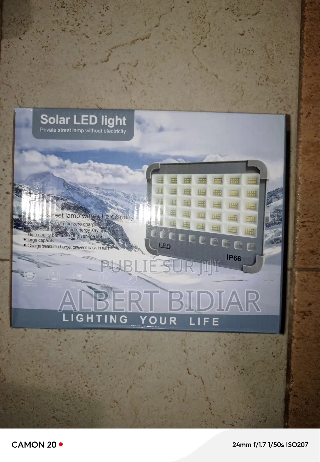 Lampe Solaire Rechargeable