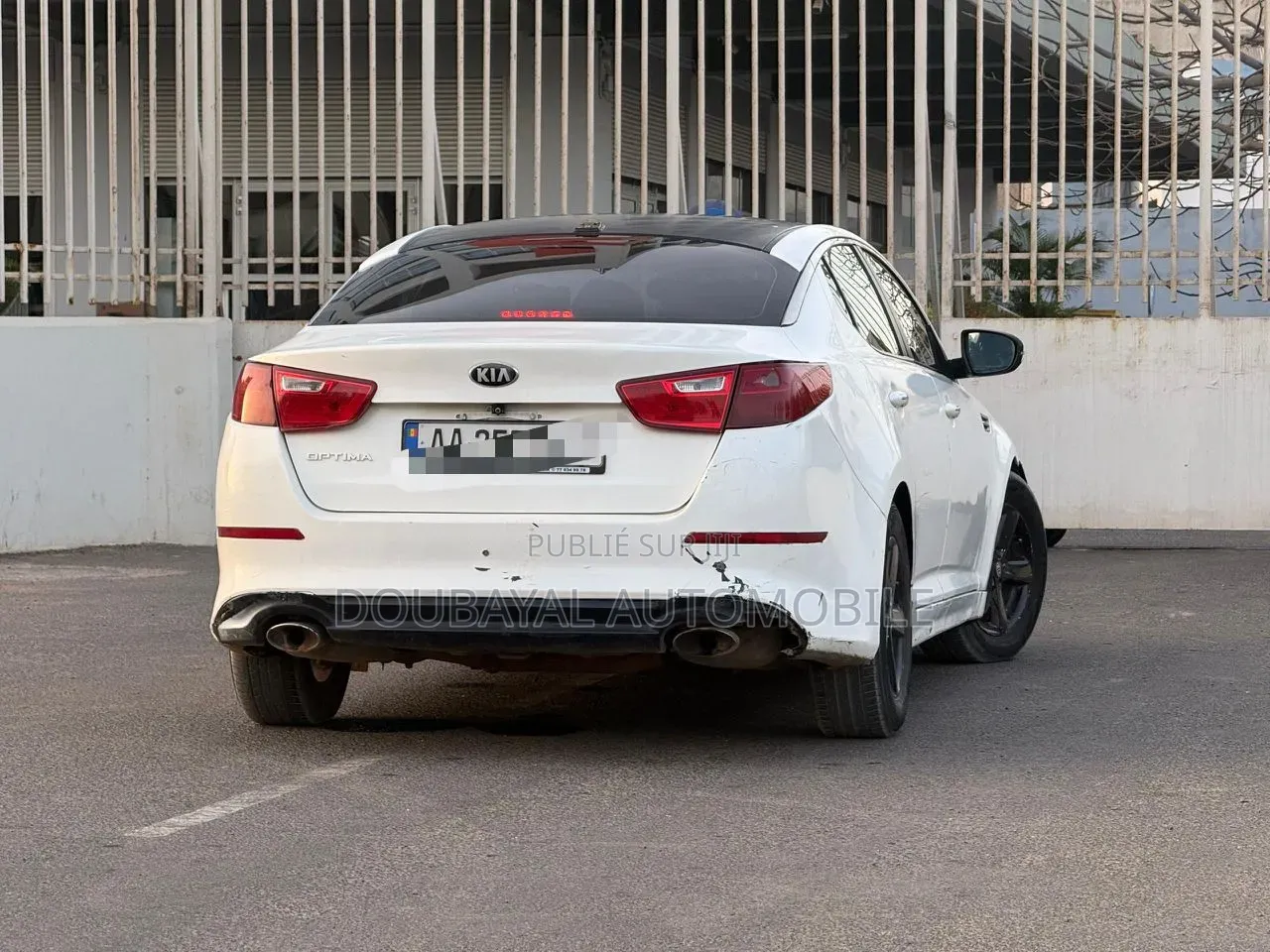 Kia Optima 2015 Blanc