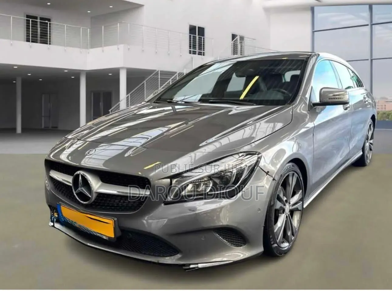 Mercedes-Benz C180 2018 Noir Mat