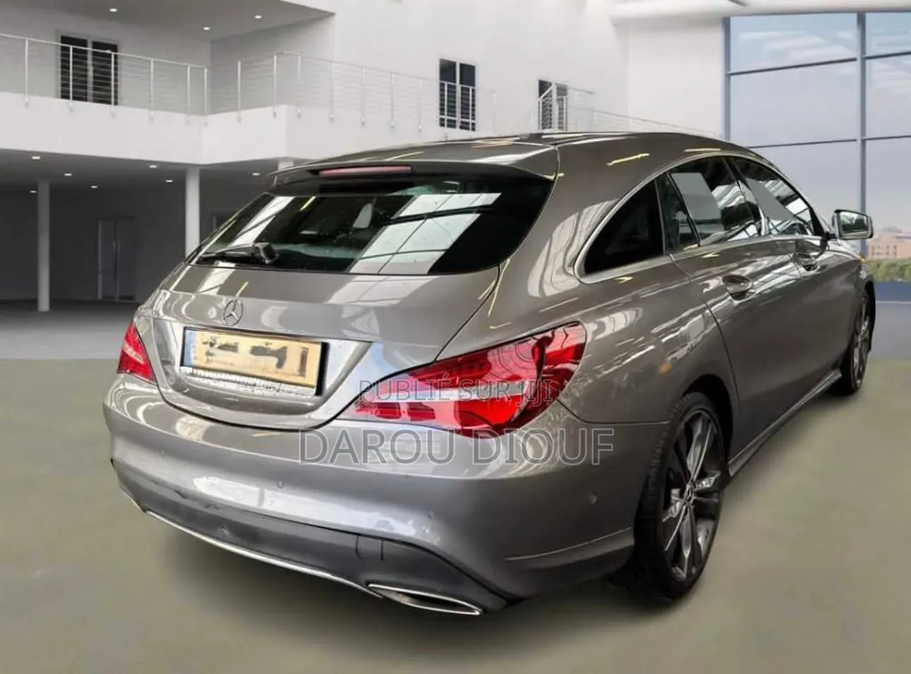 Mercedes-Benz C180 2018 Noir Mat