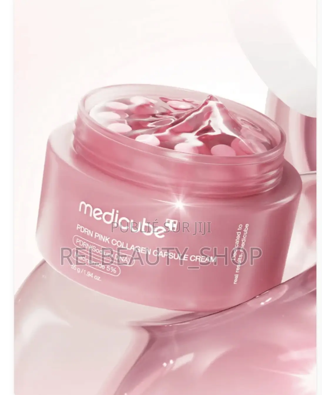 Gélules De Collagène Rose PDRN À l'Adn De Saumon Et À La Niacinamide