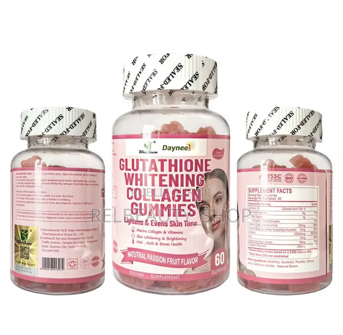 Bonbon Au Collagen Et Au Glutation