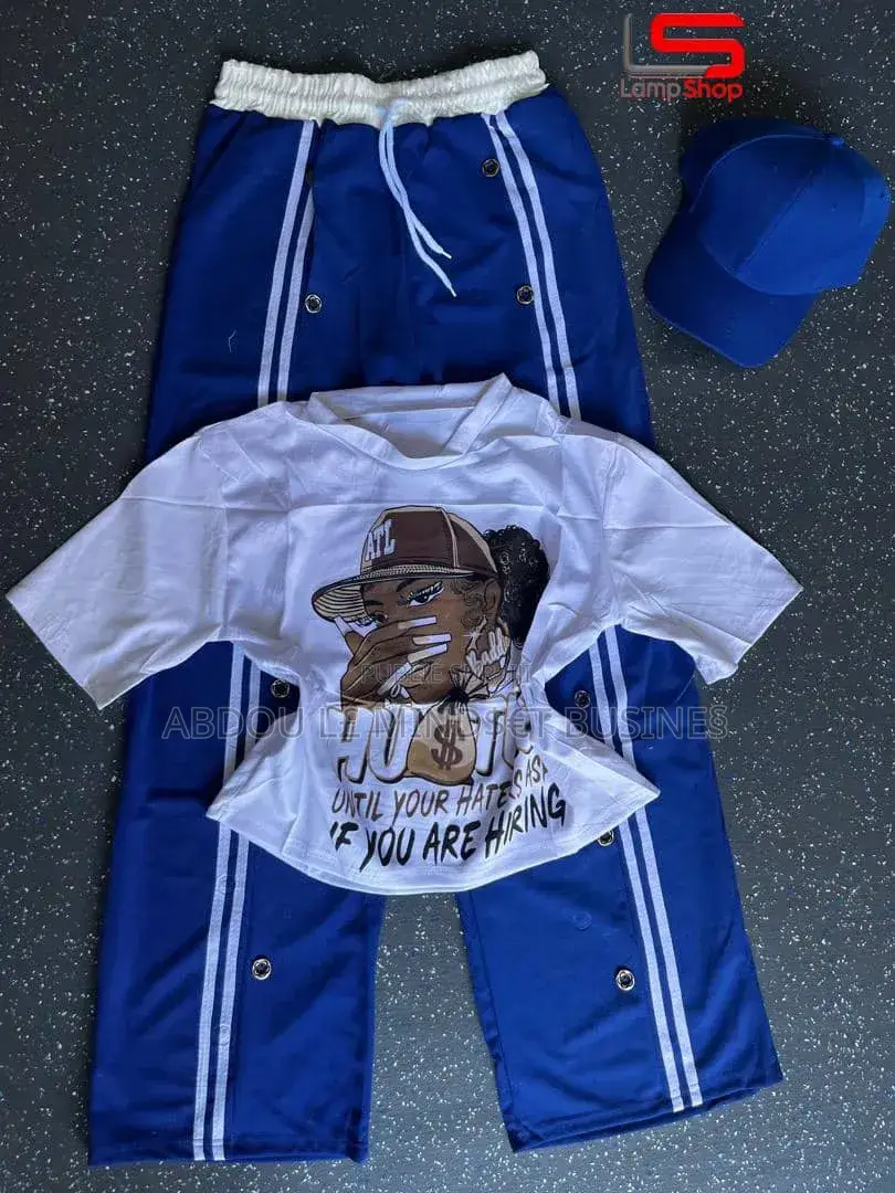 Ensemble Filles T-Shirt Body Et Bas Large