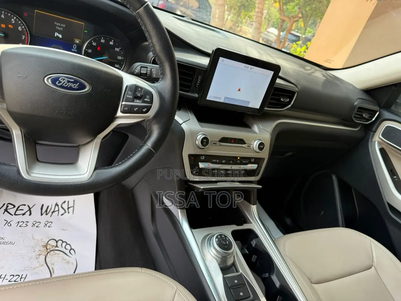 Ford Explorer 2021 Blanc