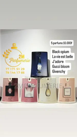 Lot De 5 Parfums À 10.000f