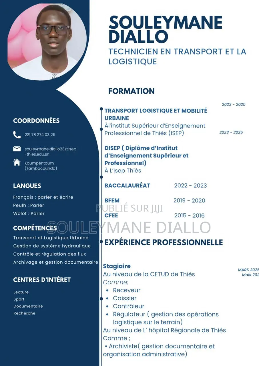 Veillez Recevoir Mon Cv