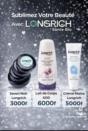 Produit Longrich 100/100 Bio Et Très Efficace