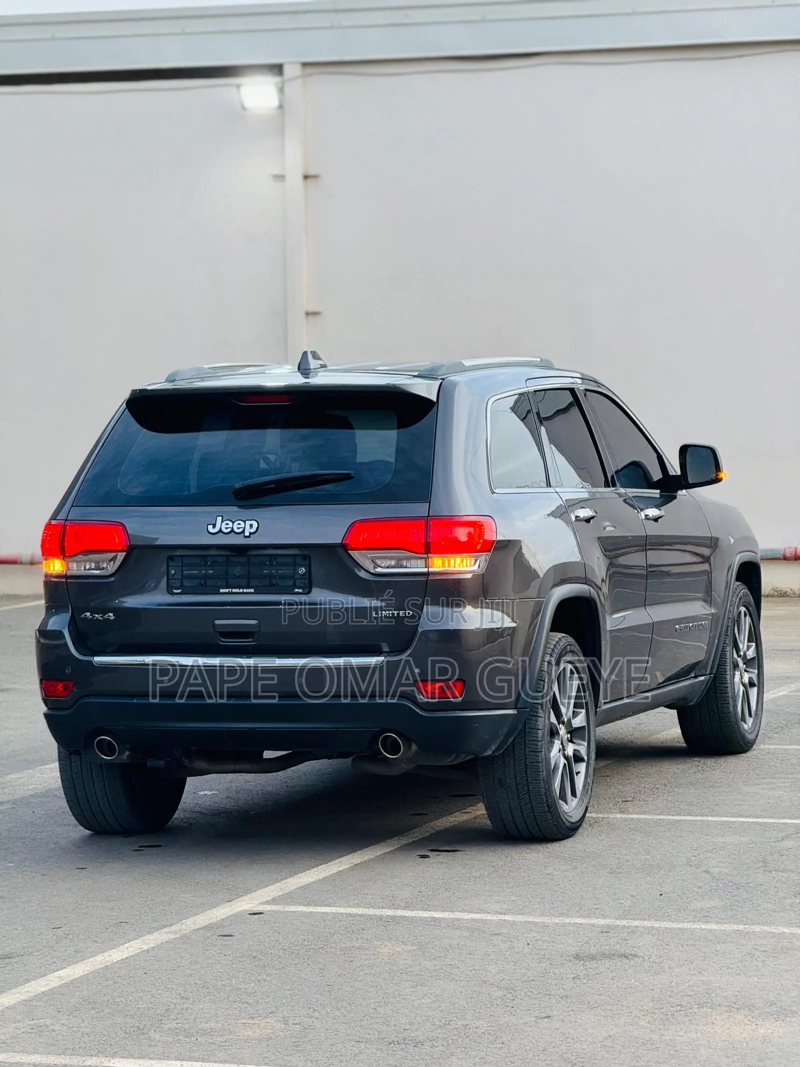 Jeep Grand Cherokee 2018 Marron