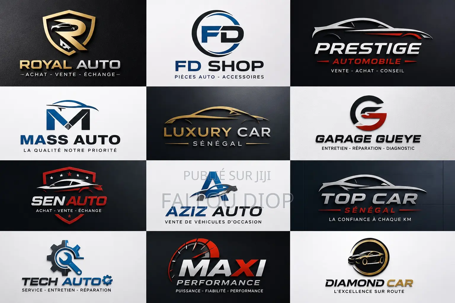 Logo Professionnel Sur Mesure – Design Moderne Unique