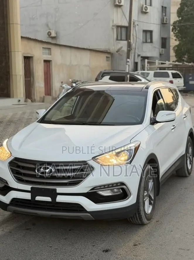 Hyundai Santa Fe 2017 Blanc