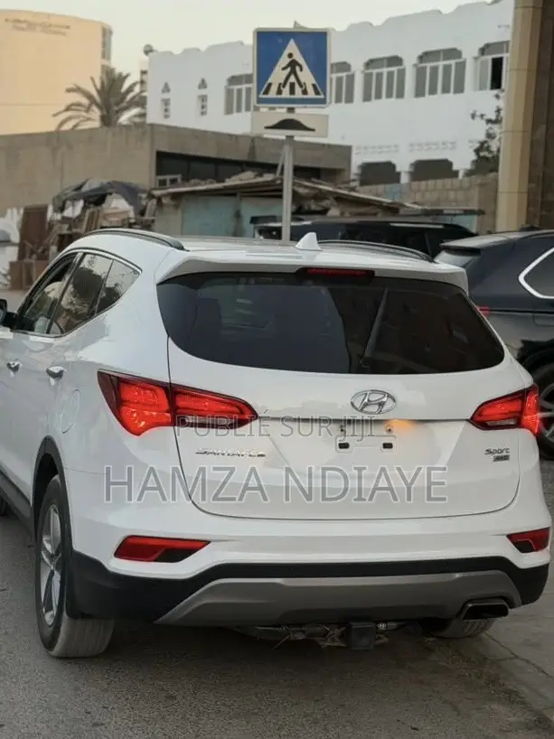 Hyundai Santa Fe 2017 Blanc
