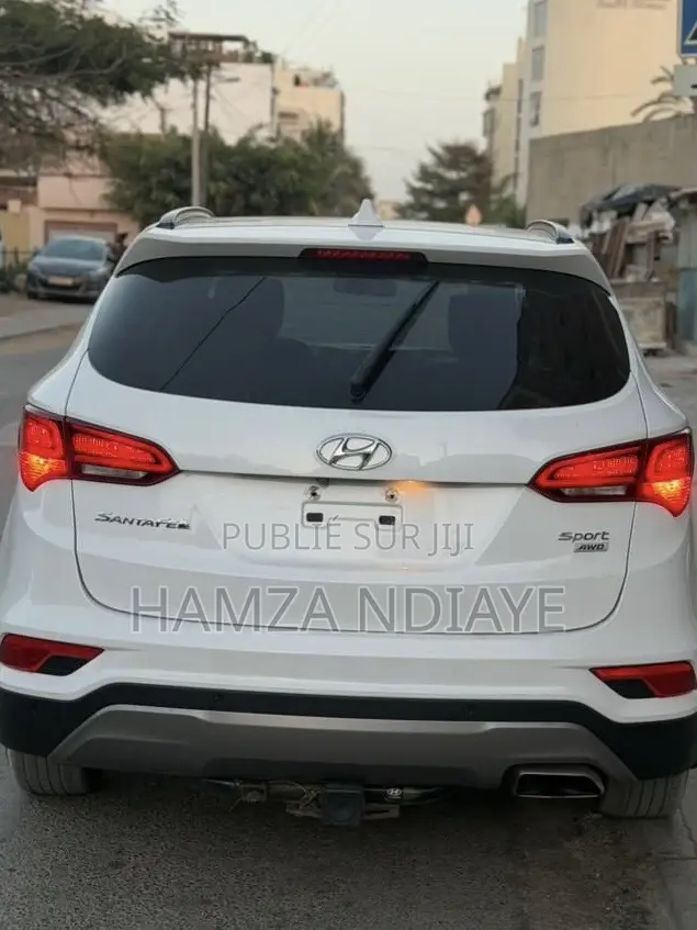 Hyundai Santa Fe 2017 Blanc