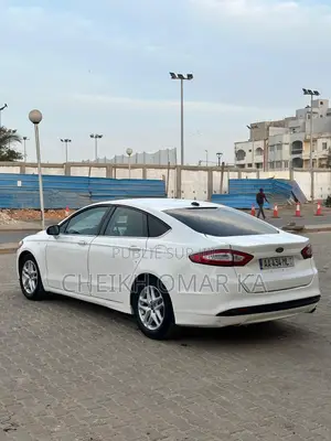 Ford Fusion SE 4dr Sedan AWD w/EcoBoost (2.0L 4cyl Turbo 6M) 2015 Blanc