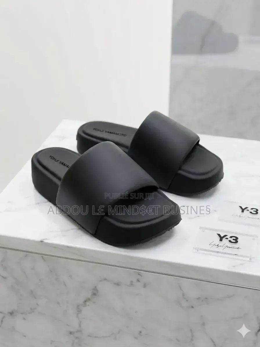 Sandal Y3 Black Double Talon Disponible