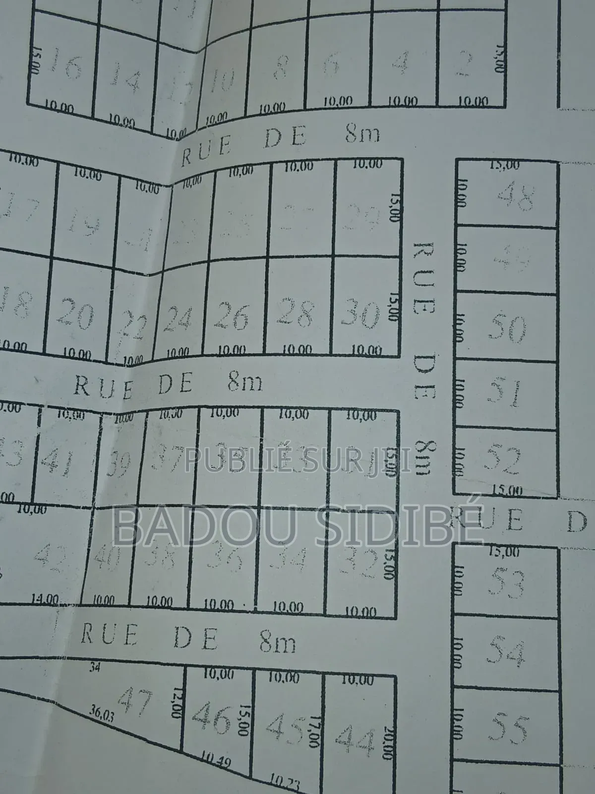 Des Parcelles À Usage d'Habitation À Pout