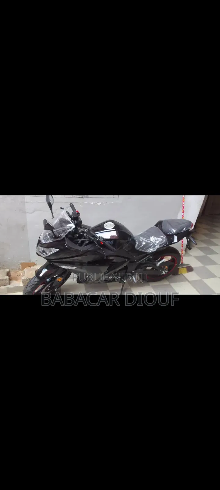 Haojue DR300 2025 Noir
