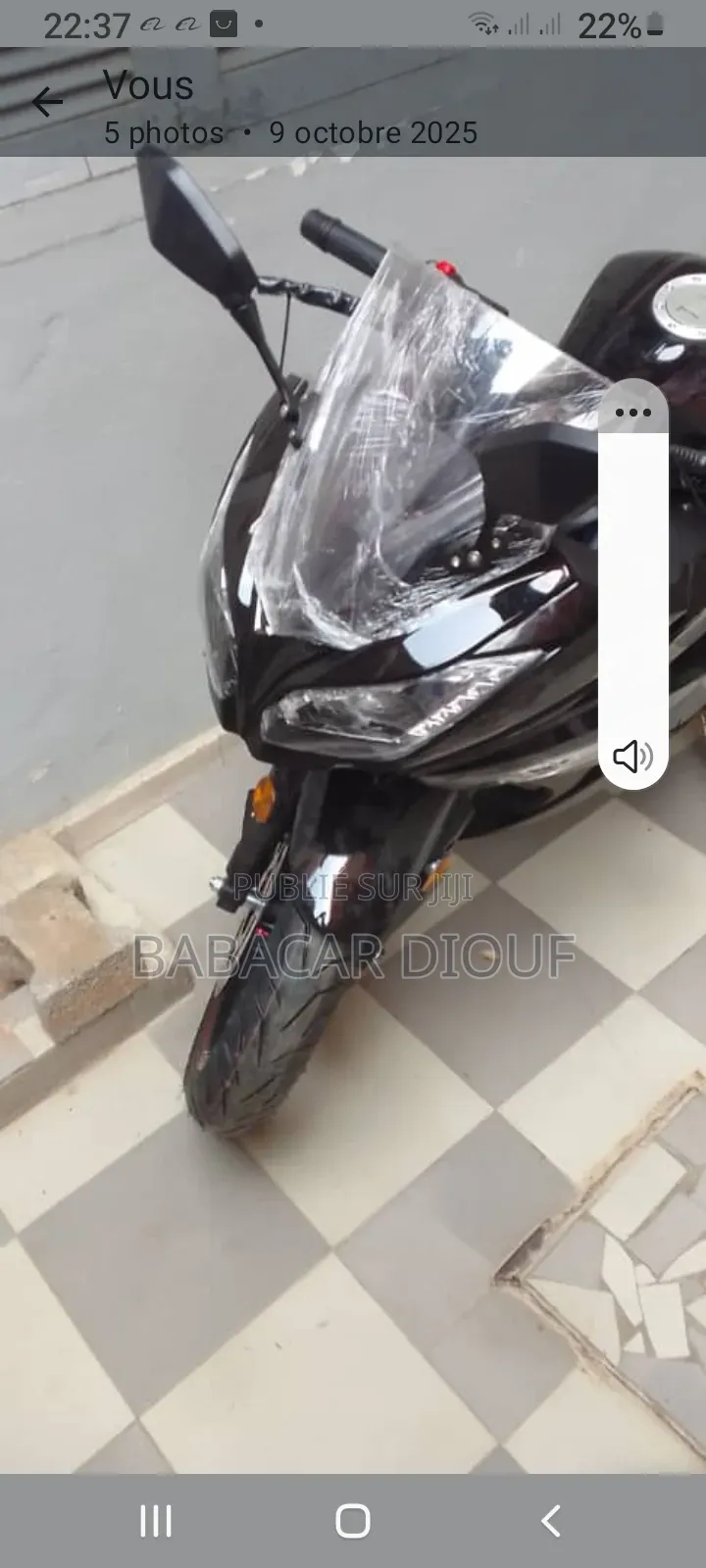 Haojue DR300 2025 Noir
