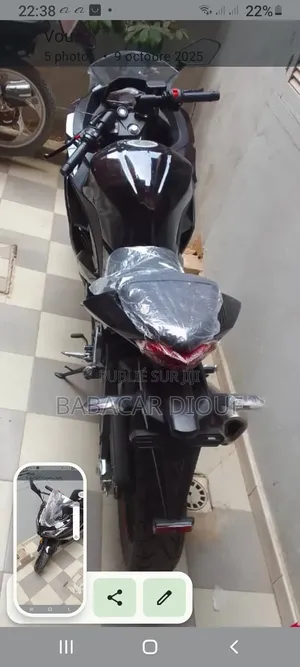 Haojue DR300 2025 Noir