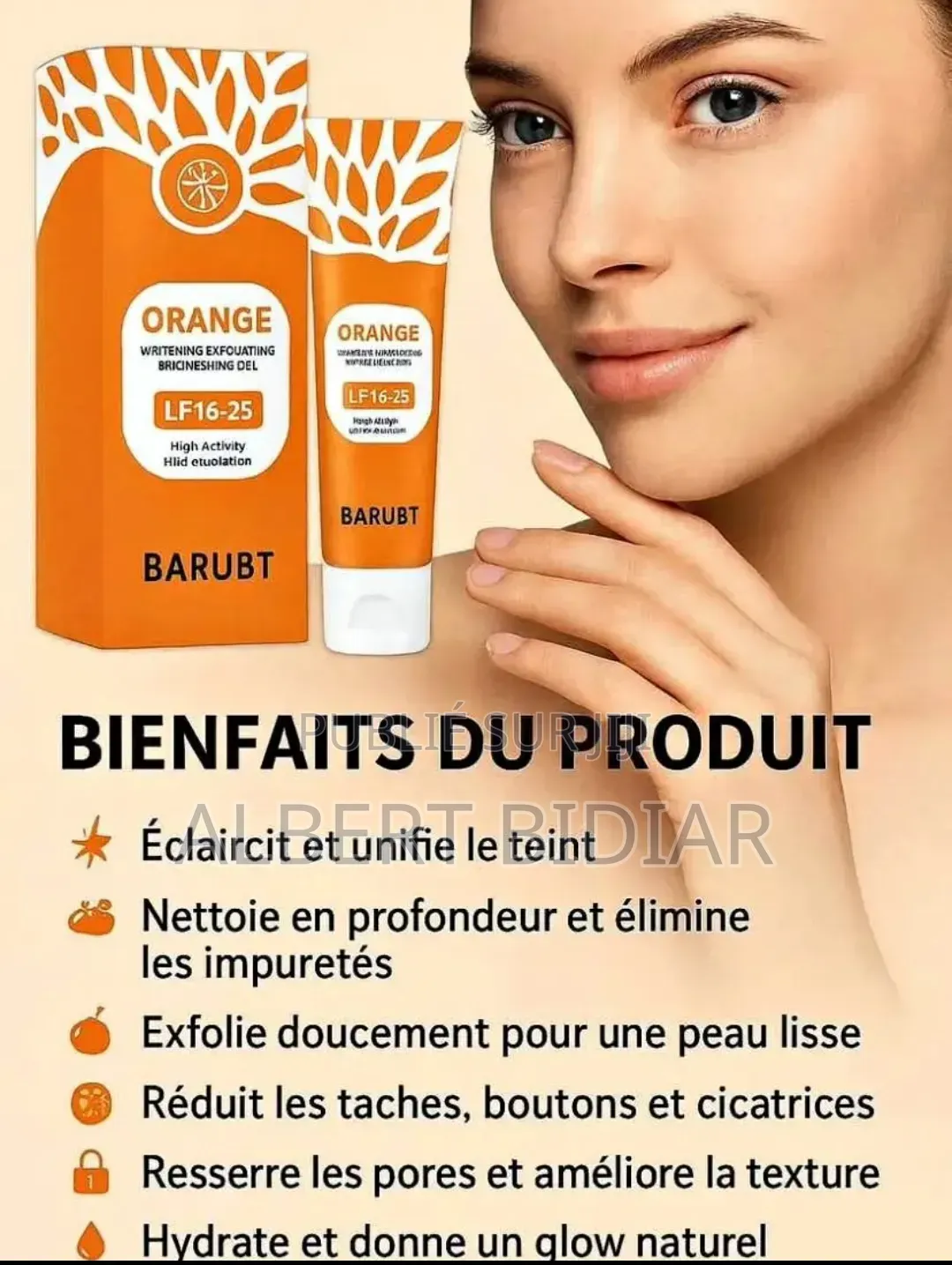 Gel Pouqur Orange