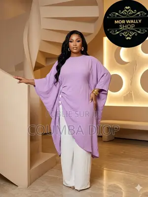 Robe Avec Bas Large
