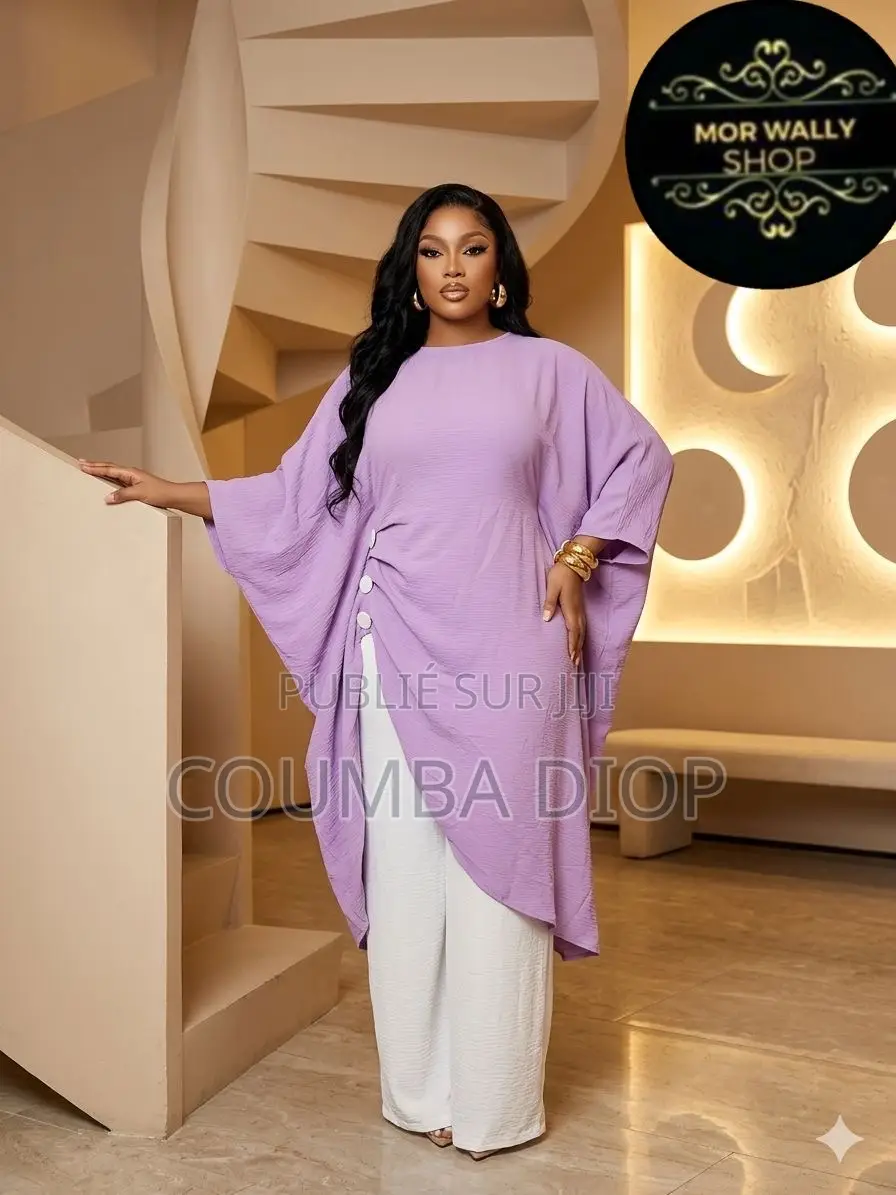 Robe Avec Bas Large