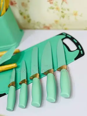 Ensemble Spatule 19 Pièces Avec Planche À Découper en Silicone