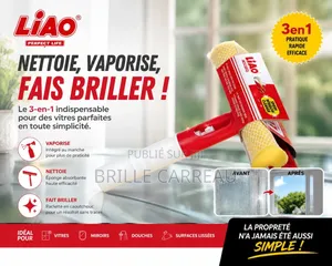 Nettoyeur Vitre 3 en 1 Liao – Vaporise, Nettoie Et Fait Briller